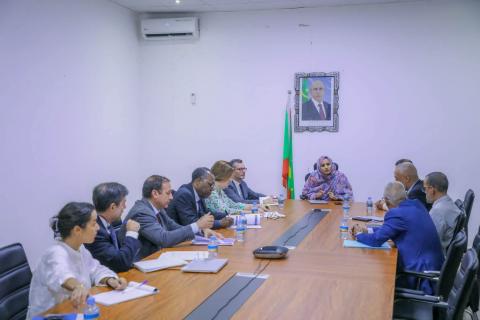 مباحثات موريتانية _ فرنسية في مجال المياه