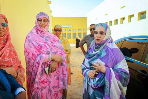 زيارة وتفقدلثانوية امتياز البنات والاطلاع على مختلف مرافقها وأبرز احتياجاتها.