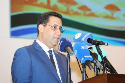خطاب معالي الوزير الأول بمناسبة الدورة ال٢ من منتدى المناخ والسلام